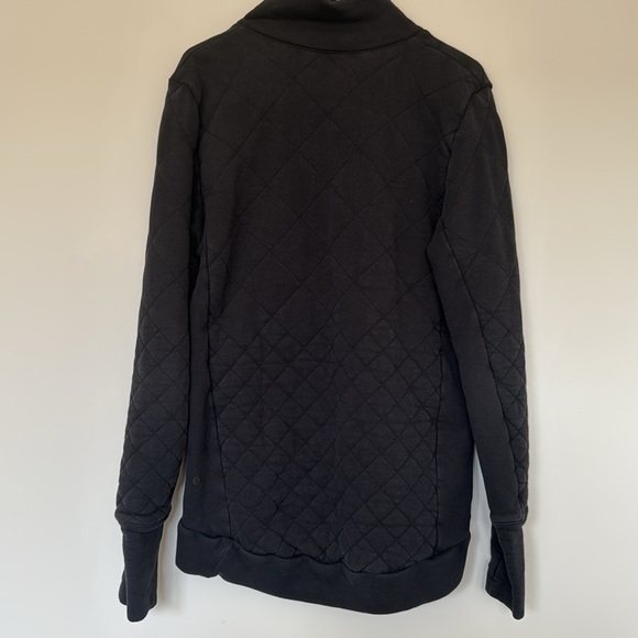 Lululemon Forever Warm Quilted Pullover in Black - 6 - Picture 5 of 6